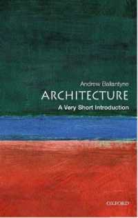 VSI建築<br>Architecture: a Very Short Introduction (Very Short Introductions)