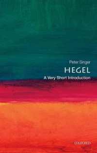 VSIヘーゲル<br>Hegel: a Very Short Introduction (Very Short Introductions)