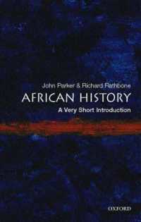 VSIアフリカ史<br>African History: a Very Short Introduction (Very Short Introductions)