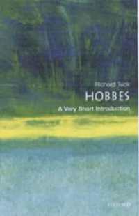 VSIホッブズ<br>Hobbes: a Very Short Introduction (Very Short Introductions)