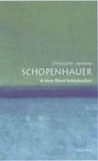 VSIショーペンハウアー<br>Schopenhauer: a Very Short Introduction (Very Short Introductions)