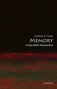 VSI記憶<br>Memory: a Very Short Introduction (Very Short Introductions)