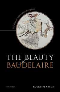 The Beauty of Baudelaire : The Poet as Alternative Lawgiver