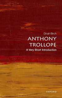 VSIトロロプ<br>Anthony Trollope : A Very Short Introduction (Very Short Introductions)