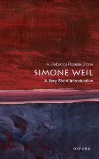 VSIシモーヌ・ヴェイユ<br>Simone Weil: a Very Short Introduction (Very Short Introductions)