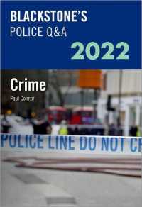 Blackstone's Police Q&A Volume 1: Crime 2022 (Blackstone's Police Manuals)