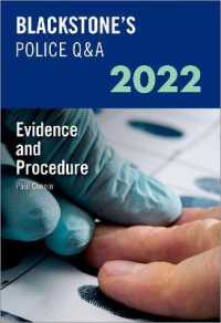 Blackstone's Police Q&A Volume 2: Evidence and Procedure 2022 (Blackstone's Police Manuals)