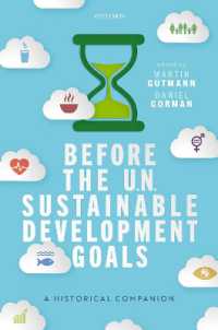 SDGs歴史的便覧<br>Before the UN Sustainable Development Goals : A Historical Companion