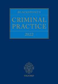 Blackstone's Criminal Practice 2022