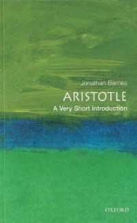 VSIアリストテレス<br>Aristotle : A Very Short Introduction (Very Short Introductions)