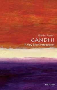 VSIガンジー<br>Gandhi: a Very Short Introduction (Very Short Introductions)