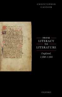 文法学習から文学へ：１４世紀イングランド言語史<br>From Literacy to Literature : England, 1300-1400