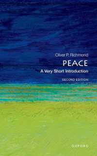 VSI平和（第２版）<br>Peace : A Very Short Introduction (Very Short Introductions) （2ND）