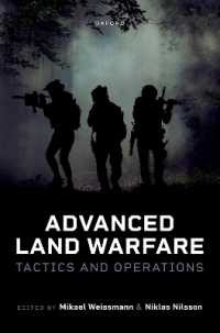 地上戦の最新戦術・作戦<br>Advanced Land Warfare : Tactics and Operations