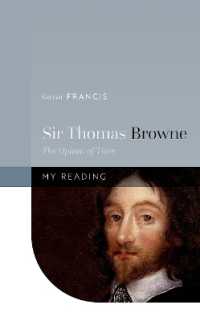 トマス・ブラウン：私の読み方<br>Sir Thomas Browne : The Opium of Time (My Reading)