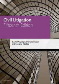 Civil Litigation (Legal Practice Course Manuals) （15TH）