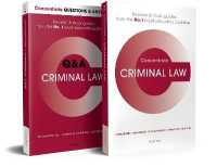 Criminal Law Revision Concentrate Pack : Law Revision and Study Guide (Concentrate)
