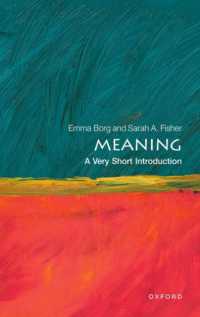 Meaning a Very Short Introduction (Very Short Introductions)