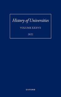 History of Universities XXXV / 1 : The Unloved Century: Georgian Oxford Reassessed (History of Universities Series)