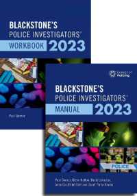 Blackstone's Police Investigators Manual and Workbook 2023 (Blackstone's Police Manuals)