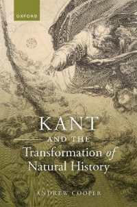 カントと自然史の変容<br>Kant and the Transformation of Natural History