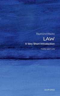 VSI法（第３版）<br>Law: a Very Short Introduction (Very Short Introductions) （3RD）