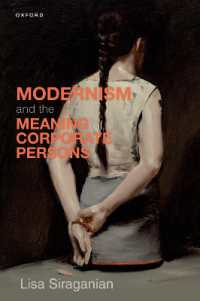 Modernism and the Meaning of Corporate Persons (Law and Literature)