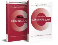 Criminal Law Revision Pack : Concentrate / Concentrate Questions & Answers includes website (Concentrate) （7 PCK PAP/）