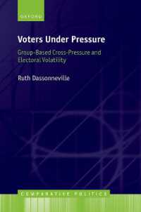 Voters under Pressure : Group-Based Cross-Pressure and Electoral Volatility (Comparative Politics)