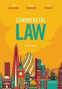 英国商法テキスト（第４版）<br>Commercial Law （4TH）