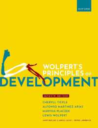 ウォルパート発生生物学（第７版）<br>Wolpert's Principles of Development （7TH）