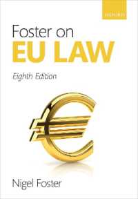 ＥＵ法入門（第８版）<br>Foster on EU Law （8TH）
