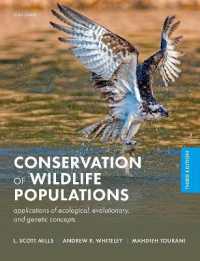 野生動物の保全（第３版）<br>Conservation of Wildlife Populations （3RD）