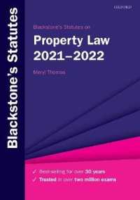 Blackstone's Statutes on Property Law 2021-2022 (Blackstone's Statute Series)