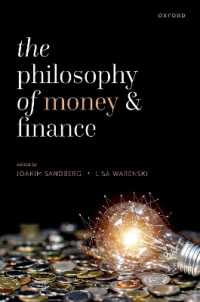 貨幣と金融の哲学入門<br>The Philosophy of Money and Finance
