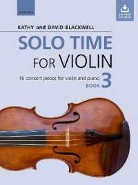 Solo Time for Violin Book 3 : 16 concert pieces for violin and piano (Fiddle Time)