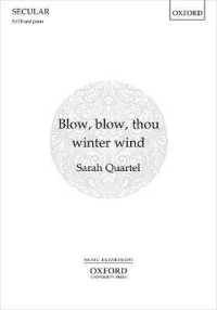 Blow， Blow， Thou Winter Wind