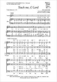 Teach Me， O Lord (Church Music Society Publications)
