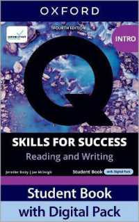 Q: Skills for Success Fourth Edition Intro Level Reading and Writing Student Book with Digital Pack : Print Student Book with 2 years' access to the Student Book e-Book, Online Practice and Student Resources, available on Oxford English Hub （4TH）