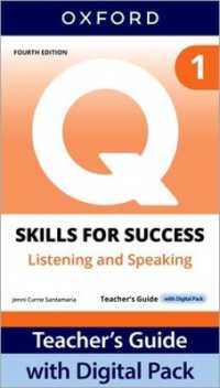 Q: Skills for Success Fourth Edition Level 1 Listening and Speaking Teacher's Guide with Digital Pack : Print Teacher's Guide with 4 years' access to Classroom Presentation Tool, Online Practice and Teacher Resources, available on Oxford English Hub （4TH）