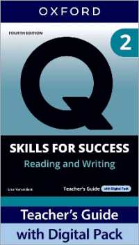 Q: Skills for Success Fourth Edition Level 2 Reading and Writing Teacher's Guide with Digital Pack : Print Teacher's Guide with 4 years' access to Classroom Presentation Tool, Online Practice and Teacher Resources, available on Oxford English Hub （4TH）