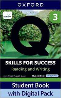 Q: Skills for Success Fourth Edition Level 3 Reading and Writing Student Book with Digital Pack : Print Student Book with 2 years' access to the Student Book e-Book, Online Practice and Student Resources, available on Oxford English Hub （4TH）