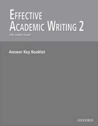 Effective Academic Writing 2: Answer Key