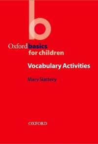 Oxford Basics for Children Vocabulary Activities - 紀伊國屋書店