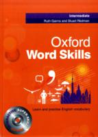 Oxford Word Skills Intermediate Student Book with Cd-rom