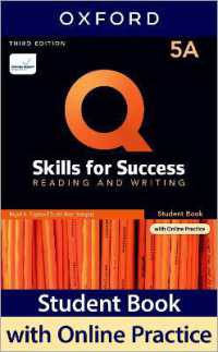 Q: Skills for Success: Level 5: Reading and Writing Split Student Book A with iQ Online Practice (Q: Skills for Success) （3RD）