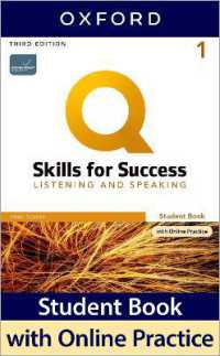 Q: Skills for Success: Level 1: Listening and Speaking Student Book with iQ Online Practice (Q: Skills for Success) （3RD）