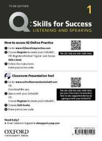 Q: Skills for Success: Level 1: Listening and Speaking Teacher's Access Card (Q: Skills for Success) （3RD）
