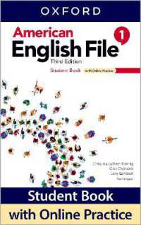 American English File: Level 1: Student Book with Online Practice (American English File) （3RD）