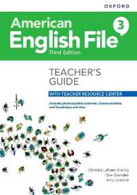 American English File: Level 3: Teacher's Guide with Teacher Resource Center (American English File) （3RD）